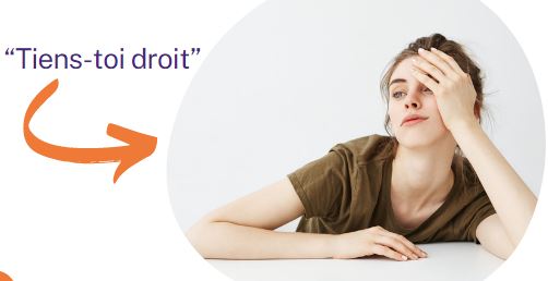 Posture naturelle du corps humain